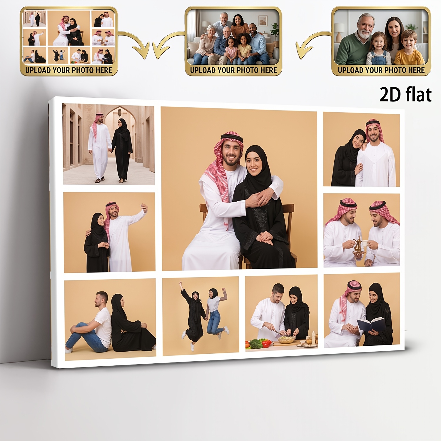 Photographic Memory - Индивидуальный фотоколлаж на стену из 9